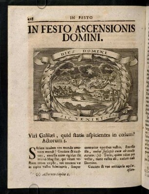 428-439, In Festo Ascensionis Domini.