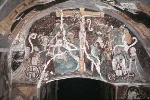 Kreuzigung Christi mit Stifterpaaren
