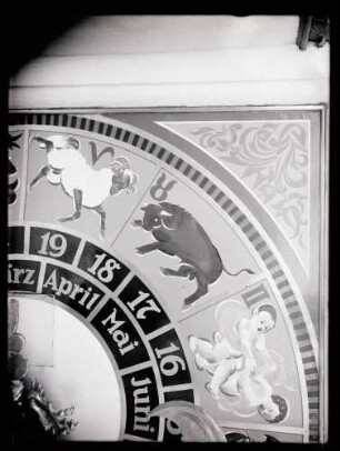 Altes Rathaus; bewegliche Figur an der Uhr