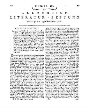 Reinicke, H.: Die Flüchtlinge oder Minna und Ehre, oder Tod. Ein Schauspiel in fünf Aufzügen. Prag, Leipzig: Widtmann 1786