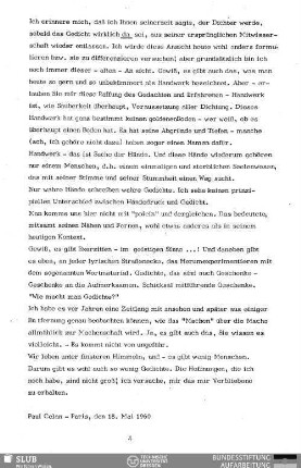 Ich erinnere mich