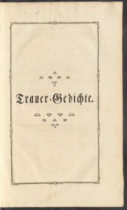 Trauer-Gedichte