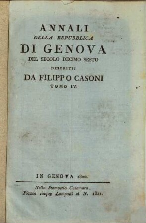 Annali della repubblica di Genova del secolo decimo sesto, 4