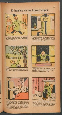 El hombre de los brazos largos - [Cómic]