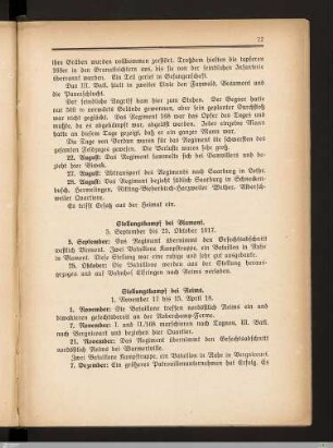 Stellungskampf bei Blamont