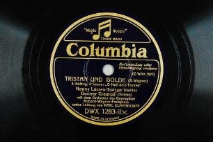 Tristan und Isolde : 2. Aufzug, 2. Szene: "O Heil dem Tranke" / (R. Wagner)