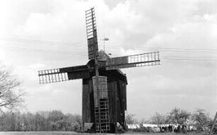 Neschwitz-Saritsch. Bockmühle, Baujahr 1733 (1953 restauriert, 1977 nach Luga umgesetzt)