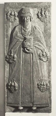 Grabstein der Frau Barbara, geb. Carlowitz, gest. 1617