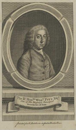 Bildnis des William Pitt