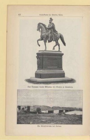 Das Denkmal Kaiser Wilhelms des Großen zu Bromberg