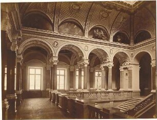 Neureuther, Gottfried von; München; Königlich - Bayerische Polytechnische Schule (TU) - Hauptrakt - Vestibül