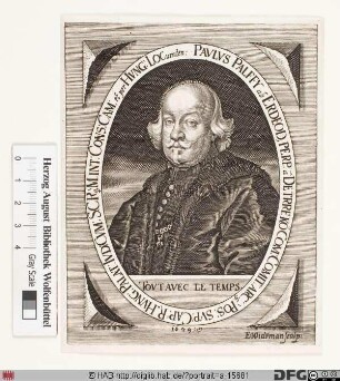 Bildnis Pál Pálffy von Erdöd (1636 Graf)