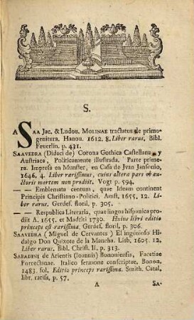 Bibliotheca Librorvm Rariorvm Vniversalis, Oder vollständiges Verzeichniß rarer Bücher, 4. S - Z