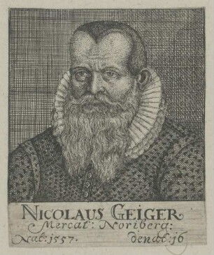 Bildnis des Nicolaus Geiger