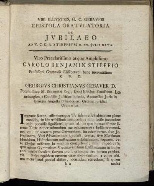 Viri Illustris, G. C. Gebaueri[...]