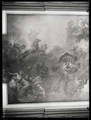 Hofbibliothek; Deckenbild, Allegorie