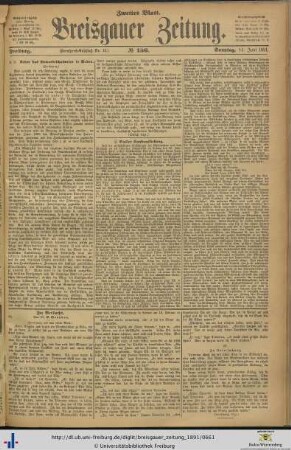 14.06.1891 (Zweites Blatt)