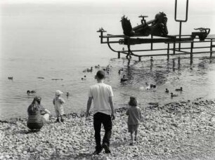 Familie am See