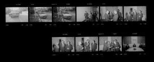 Kanadischer Präsident einer Region zu Besuch bei Ministerpräsident Lothar Späth, 05.11.1982 Verkehrssituation am Friedhof in Stuttgart-Untertürkheim, 01.11.1982