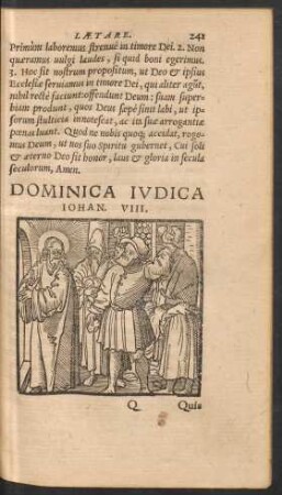 Dominica Iudica ...