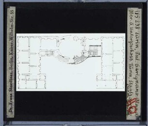 Turin, Palazzo Carignano : Grundriss