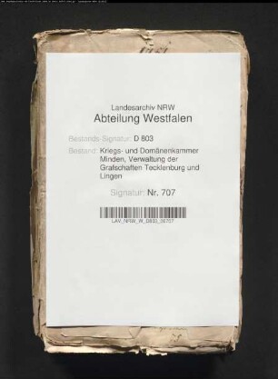 Das Mollenkamps-Kolonat zu Recke. 3 Bde.