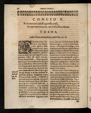 92-103, Concio V