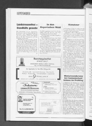 In den Bayerischen Wald