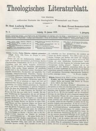 17-18 [Rezension] Fontes historiae religionis Germanicae