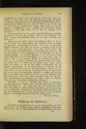 Einführung von Schulärzten