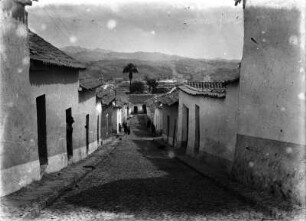 Sucre : Blick in eine Straße in Sucre