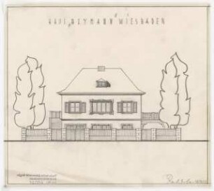 Haus Heymann, Wiesbaden: Ansicht