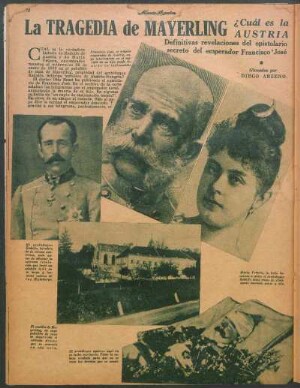 La tragedia de Mayerling : ¿Cuál es la verdadera historia de Rodolfo de Austria y de María Vetsera?