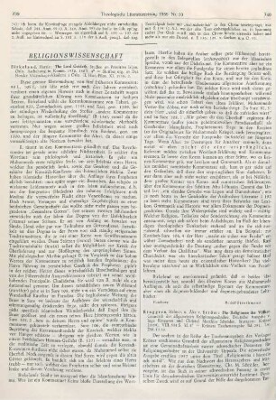 739-740 [Rezension] Birkeland, Harris, The Lord guideth