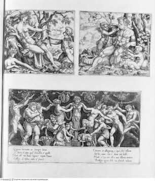 Speculum Romanae Magnificentiae, Bacchanalsszenen