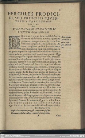Hercules Prodicius, Seu Principis Juventutis Vita Et Peregrinatio