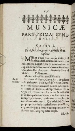 Pars Prima Generalis.