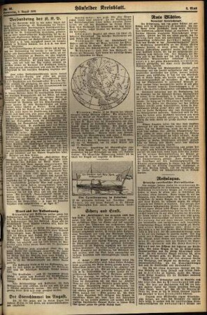 Zweite Ausgabe vom Donnerstag, den 09. August 1928.