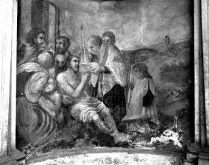 Kapelle der heiligen Barbara — Wandbild