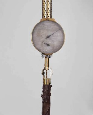 Metallthermometer mit Delisle-Einteilung