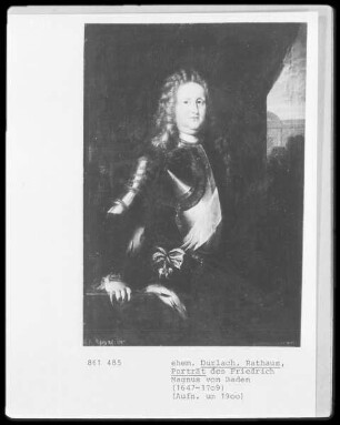 Portrait des Friedrich Magnus von Baden (1647-1709)
