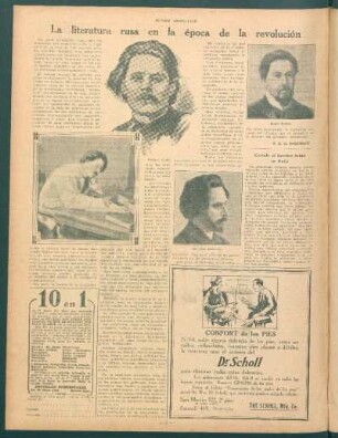 La literatura rusa en la época de la revolución