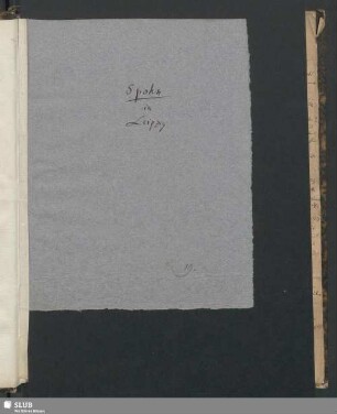 4,195: Briefe Spohn an Böttiger - Mscr.Dresd.h.37,4˚,Bd.195