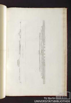 Pl. 5. Coupe et élévation de L'arsenal de Mr Reverchon.