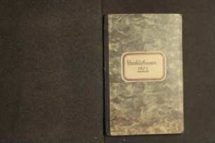 Namensverzeichnis Heiratsregister Lemgo 1901