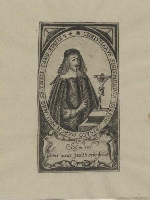 Bildnis des Christianus Sigismundus Wolfius