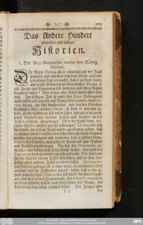 Das Andere Hundert nützlicher und lustiger Historien.