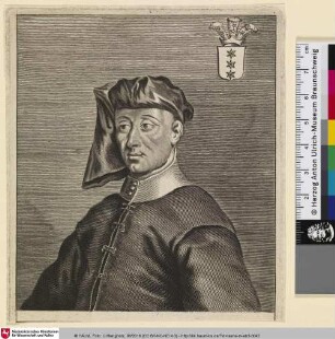 [Porträt eines Unbekannten; Portrait d'un inconnu]