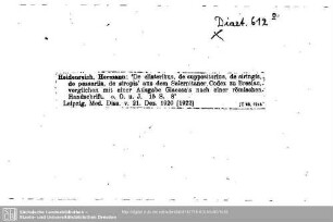 Diaetetica 0612