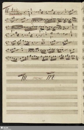 110. Aria: Infelice io son perduto / Galuppi, B.